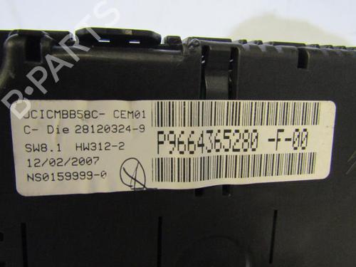 Instrument cluster CITROËN C4 Grand Picasso I (UA_) 1.6 HDi | BP25068972C47 