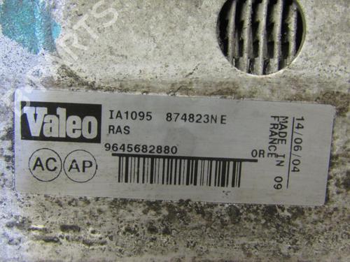 Used Intercooler Intercooler PEUGEOT 407 (6D_) 2.0 HDi 135 (6DRHRH, 6DRHRE, 6DRHRG, 6DRHRJ) (136 hp) 25112225 25112225