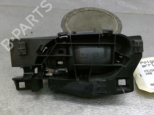 Used Rear right interior door handle PEUGEOT 208 I (CA_, CC_) 1.4 HDi (68 hp) 25093683