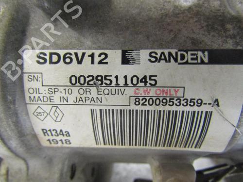 AC compressor RENAULT LAGUNA II (BG0/1_)  | BP25096536M34 