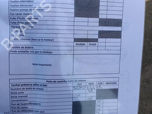 Gearbox RENAULT MEGANE IV Hatchback (B9A/M/N_) 1.5 dCi 110 (B9A3) | BP33213248M3 - Image 4