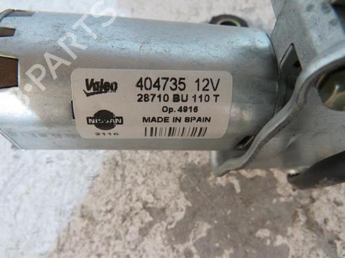 Rear wiper motor NISSAN ALMERA TINO (V10) 2.2 dCi | BP25092736M102 