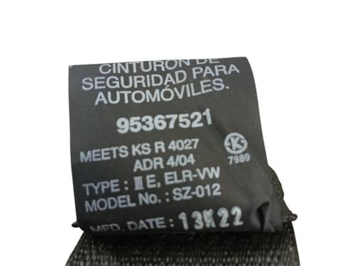 Used Front right seatbelt CHEVROLET SPARK (M300) 1.0 (68 hp) 32493094