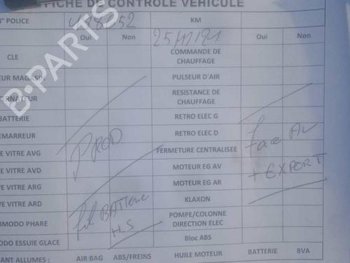 Steering rack RENAULT TWINGO II (CN0_)  | BP25089524M22 