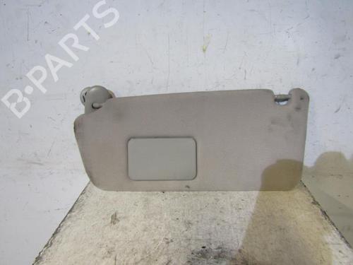Used Left sun visor Left sun visor TOYOTA COROLLA Verso (ZER_, ZZE12_, R1_) 2.0 D-4D (CUR10_, CUR10R) (116 hp) 25079405 25079405