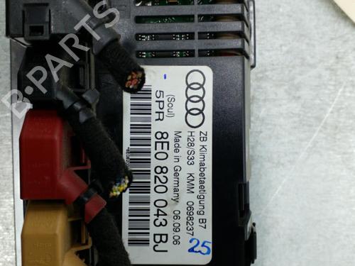 Climate control AUDI A4 B7 Avant (8ED) 2.7 TDI | BP25078112I5 