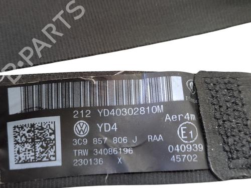 Rear right seatbelt VW PASSAT B6 Variant (3C5) 1.6 TDI | BP27205280I28 - Image 2