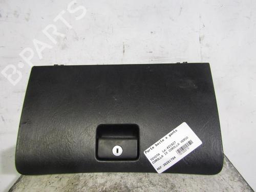 Used Glove box TOYOTA COROLLA (_E12_) 1.4 D (NDE120_, NDE120R) (90 hp) 25090024