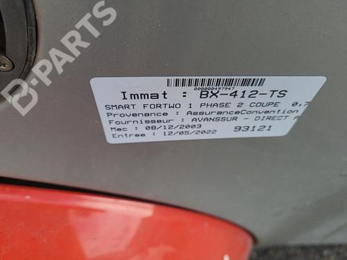 Used AC compressor AC compressor SMART FORTWO Coupe (450) 0.7 (450.352, 450.332) (61 hp) 10614288 10614288