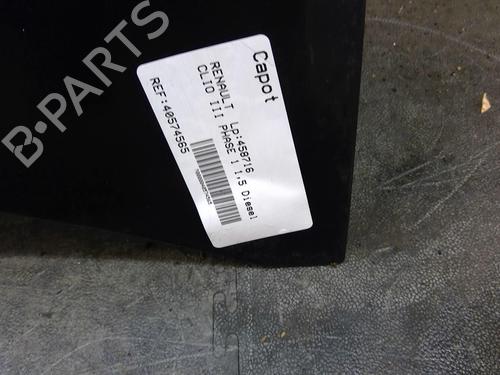 Hood RENAULT CLIO III (BR0/1, CR0/1) 1.5 dCi (C/BR0G, C/BR1G) | BP25082752C1 