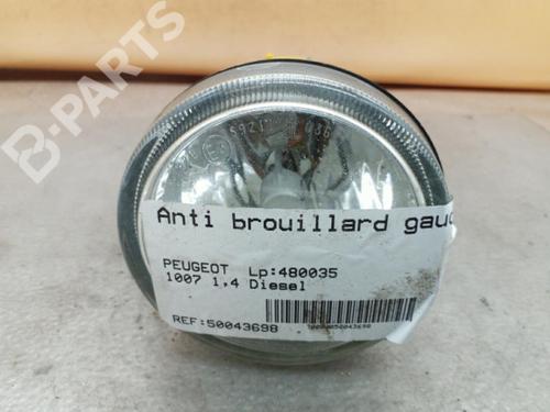 Used Left front fog light Left front fog light PEUGEOT 1007 (KM_) 1.4 HDi (68 hp) 10577501 10577501