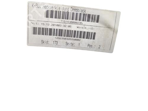 Rear bumper VW TIGUAN (5N_) 2.0 TDI | BP28044809C8