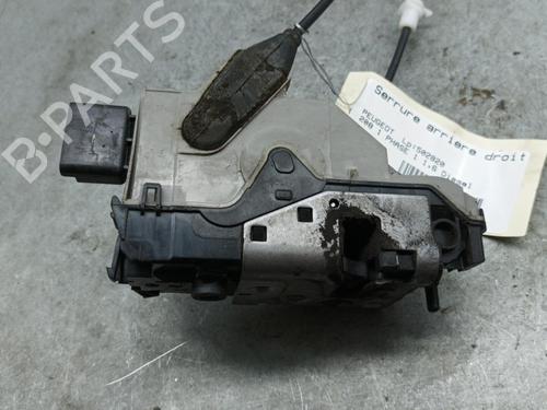 Rear right lock PEUGEOT 208 I (CA_, CC_) 1.6 HDi | BP25103449C99 