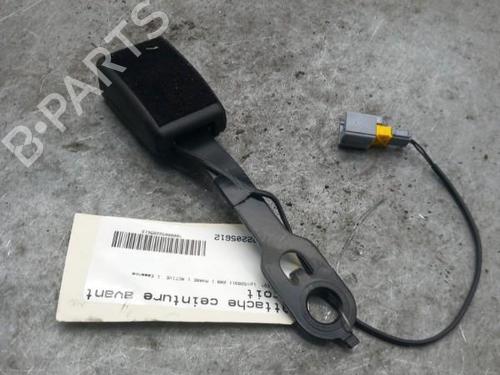 Used Seat buckle PEUGEOT 208 I (CA_, CC_) 1.0 VTi (68 hp) 25060183