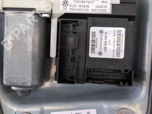 Front right window mechanism VW SCIROCCO III (137, 138) 1.4 TSI | BP29513752C23 