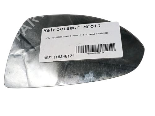 Spejlglas højre OPEL CORSA D (S07) 1.3 CDTI (L08, L68) (75 hp) 31176425