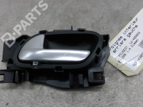 Used Rear left interior door handle Rear left interior door handle PEUGEOT 208 I (CA_, CC_) 1.4 HDi (68 hp) 10581816 10581816