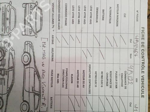 Used Gearbox PEUGEOT 208 I (CA_, CC_) 1.2 VTI 82 (82 hp) 25062969
