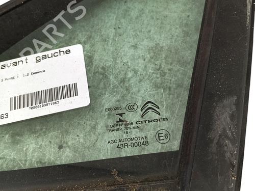 Used Front left quarter glass CITROËN C3 / C3 ORIGIN III (SX) 1.2 PureTech 82 (83 hp) 27833705