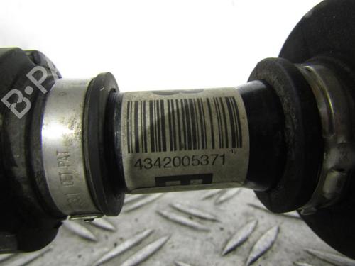Used Left front driveshaft Left front driveshaft TOYOTA COROLLA Verso (ZER_, ZZE12_, R1_) 2.2 D-4D (AUR10_, AUR10R) (136 hp) 25091866 25091866