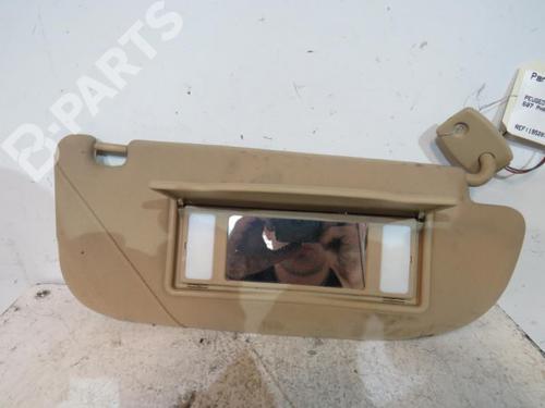 Used Right sun visor Right sun visor PEUGEOT 607 (9D, 9U) 2.7 HDi 24V (204 hp) 10602656 10602656