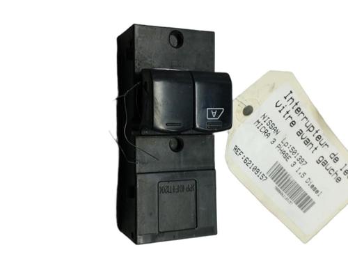 Used Left front window switch NISSAN MICRA III (K12) 1.5 dCi (86 hp) 25077146