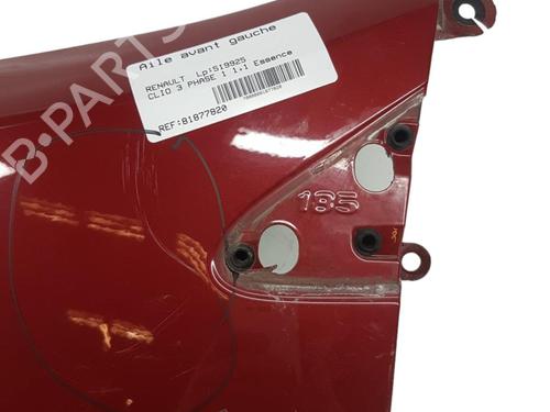 Used Left front fenders RENAULT CLIO III (BR0/1, CR0/1) 1.2 16V (BR02, BR0J, BR11, CR02, CR0J, CR11) (75 hp) 25054370