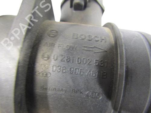 Mass air flow sensor VW GOLF V (1K1) 1.9 TDI | BP25085416M95 