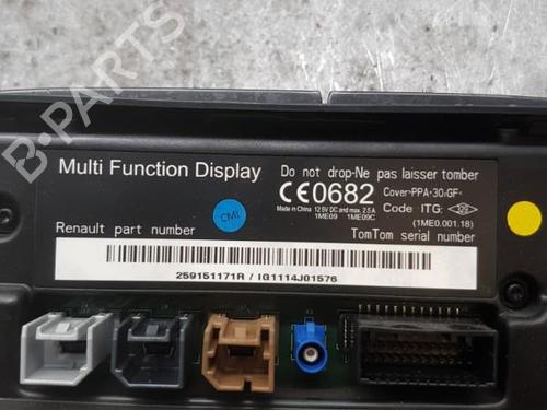 Display RENAULT MEGANE III Hatchback (BZ0/1_, B3_) [2008-2025]  25055533