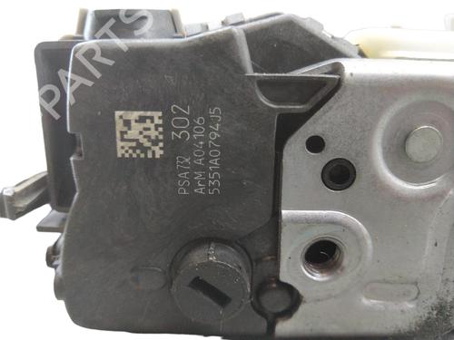 Rear left lock PEUGEOT 5008 (0U_, 0E_) 1.6 HDi | BP25100107C100 