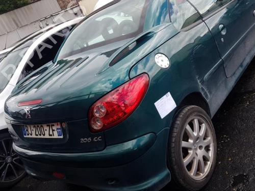 Right sun visor PEUGEOT 206 CC (2D) 2.0 S16 | BP25095847I2 