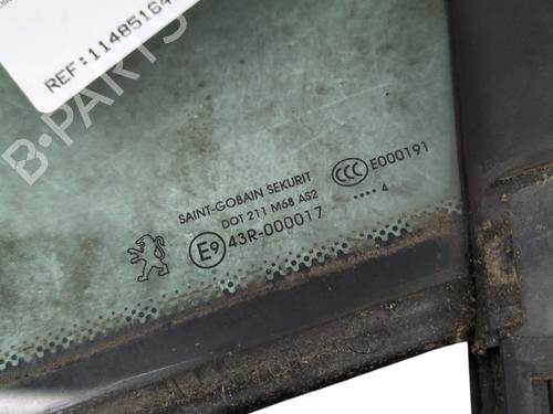 Used Front left quarter glass PEUGEOT 3008 I MPV (0U_) 1.6 HDi (114 hp) 30177085