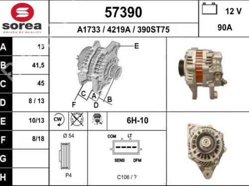 Generator SMART FORTWO Cabrio (451) 1.0 Turbo (451.432) (84 hp) 25082710
