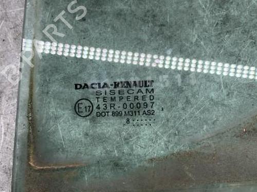 Rear left door window DACIA SANDERO II TCe 90 (B8M1, B8MA, B8AC) | BP25060591C20 