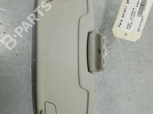 Used Left sun visor Left sun visor SMART FORTWO Coupe (453) 1.0 (453.342, 453.343) (71 hp) 10573063 10573063