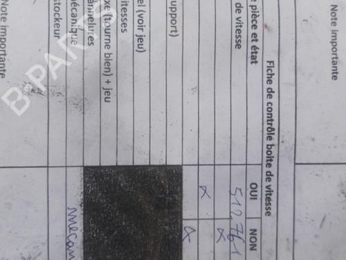 Used Gearbox Gearbox RENAULT LAGUNA III (BT0/1) 2.0 dCi GT (BT11, BT1E, BT1N) (178 hp) 25076175 25076175