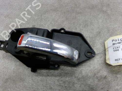 Used Front left interior door handle FIAT 500 (312_) 1.2 (312AXA1A) (69 hp) 25111261