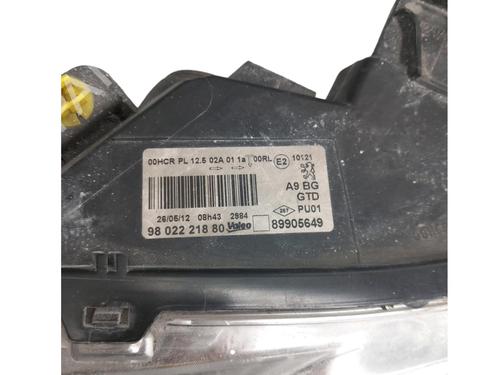 Used Left headlight PEUGEOT 208 I (CA_, CC_) 1.6 HDi (92 hp) 25099459