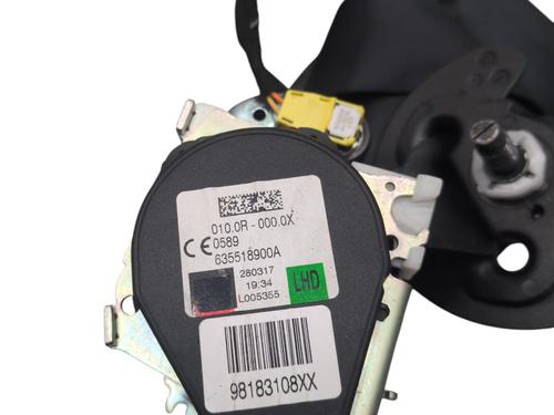 Front right seatbelt CITROËN C3 III (SX) 1.6 BlueHDi 75 | BP31770106I25