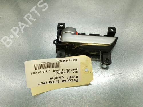 Used Front left interior door handle KIA SORENTO II (XM) 2.2 CRDi 4WD (197 hp) 25105004