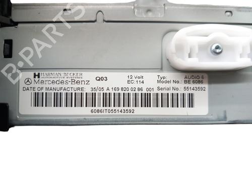 Radio MERCEDES-BENZ A-CLASS (W169)  | BP25053705E6 