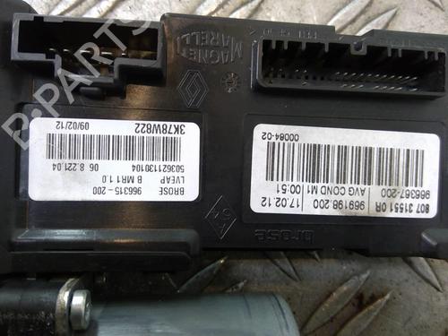 Front left window mechanism RENAULT MEGANE III Grandtour (KZ0/1) 1.5 dCi (KZ09, KZ0D, KZ1G, KZ29, KZ14, KZ1W, KZ10, KZ1F,... | BP25068645C22 