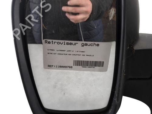 Left mirror CITROËN JUMPY II Van 1.6 HDi 90 16V | BP31067227C26 