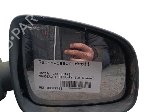 Right mirror DACIA SANDERO 1.5 dCi | BP25053311C27