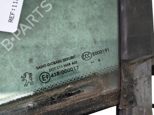 Front left quarter glass PEUGEOT 3008 I MPV (0U_) 1.6 HDi | BP29327010C111 