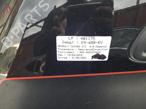 Right front window switch RENAULT TWINGO III (BCM_, BCA_) 0.9 TCe 90 (BCM9, BCM2) | BP25092857I26  - Image 13