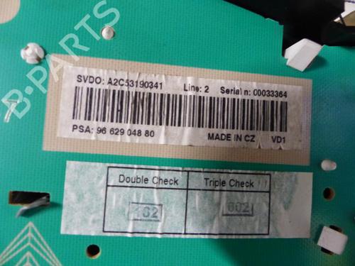 Instrument cluster PEUGEOT 207 (WA_, WC_) 1.6 HDi | BP25080073C47 