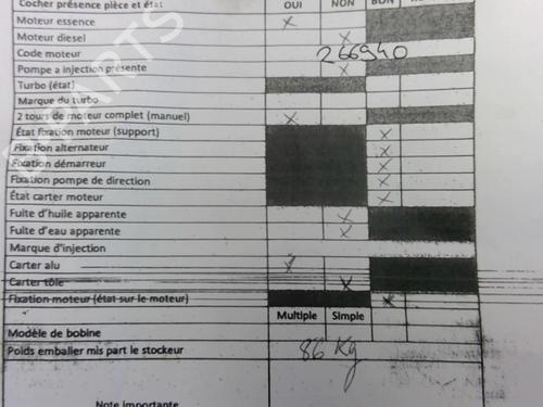 Engine MERCEDES-BENZ A-CLASS (W169) A 170 (169.032, 169.332) | BP25111334M1 - Image 6