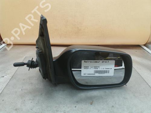 Used Right mirror MAZDA 2 (DY) 1.2 (DY3W) (75 hp) 25089818