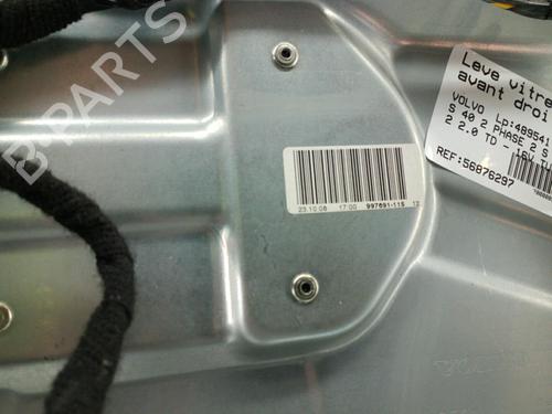 Used Front right window mechanism Front right window mechanism VOLVO S40 II (544) 2.0 D (136 hp) 25089239 25089239